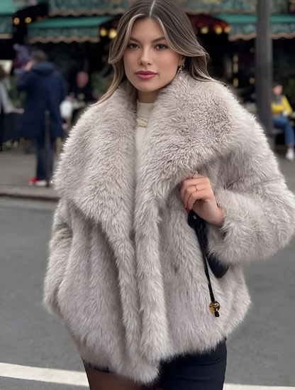 Winter Elegance Teddy Coat - zo lekker zacht!