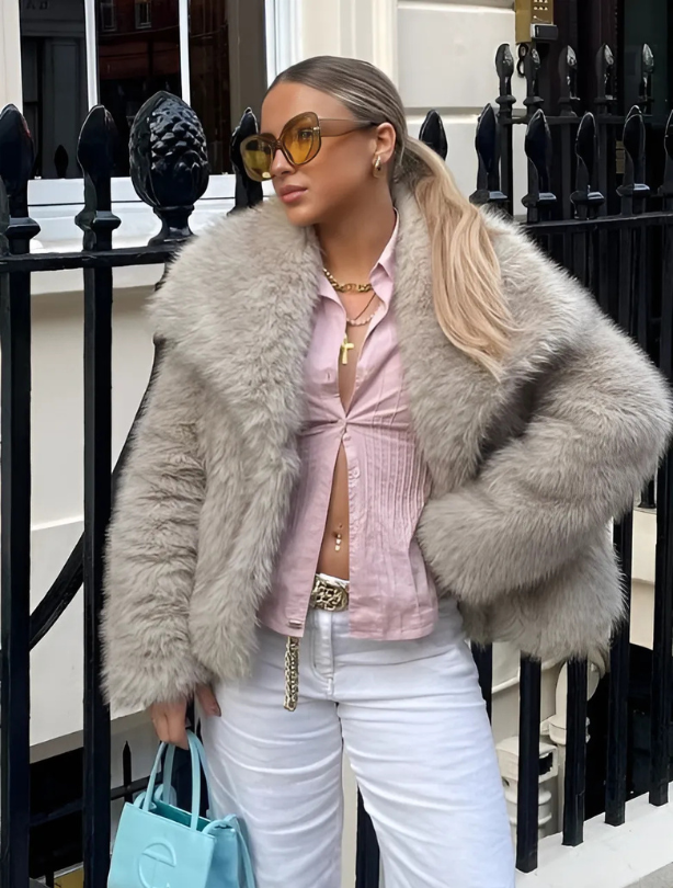 Winter Elegance Teddy Coat - zo lekker zacht!